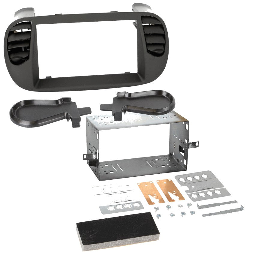 ACV 2DIN-radiopaneel Fiat 500 / 500C