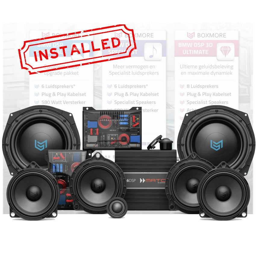 Boxmore BMW DSP Specialist 3D Installed