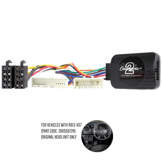 Connects2 stuurwielinterface Dacia (diverse modellen)