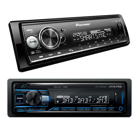 Autoradio's 1DIN-formaat