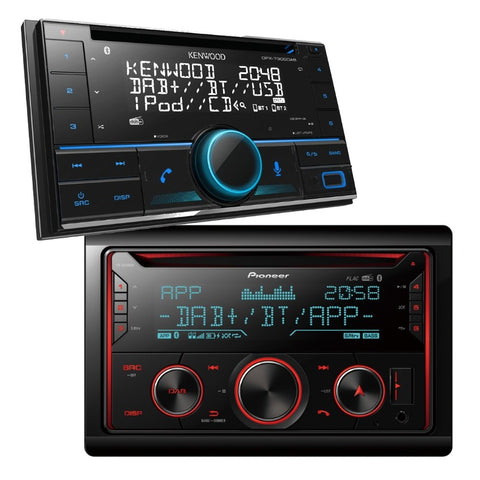 Autoradio's 2DIN-formaat