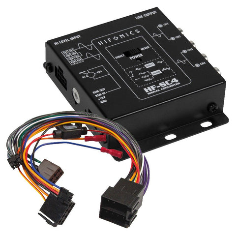 Hifonics high level adapters en OEM-interfaces