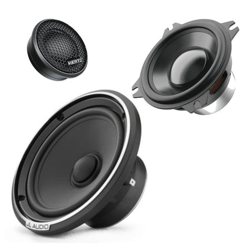tweeters, midrange & midbass speakers