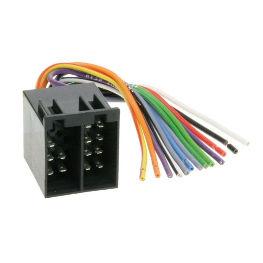 iso connector voeding en speakers radio-zijde
