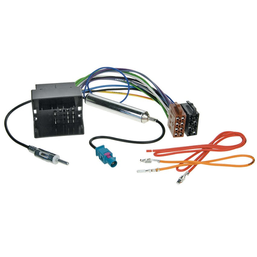 ACV iso-connector + Fakra antenne-adapter Audi / Seat / Skoda / Volkswagen