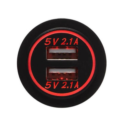 ACV 349045-03-1   inbouw-contactdoos USB
