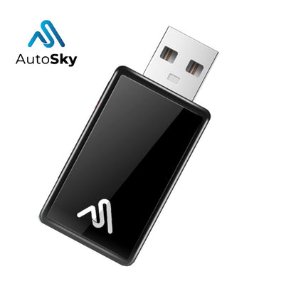 AutoSky WUA-8 dongle draadloos CarPlay / draadloos Android Auto