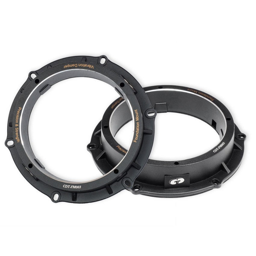 CDT Audio FM003 ALU speakerringen Volkswagen / Skoda