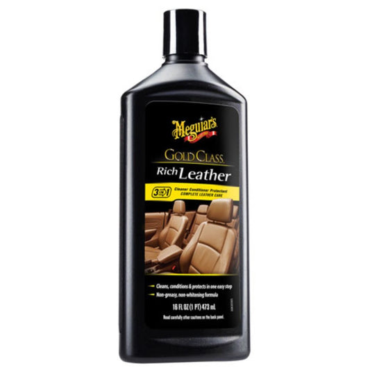 Meguiar’s Gold Class Rich Leather Cleaner & Conditioner 3 in 1