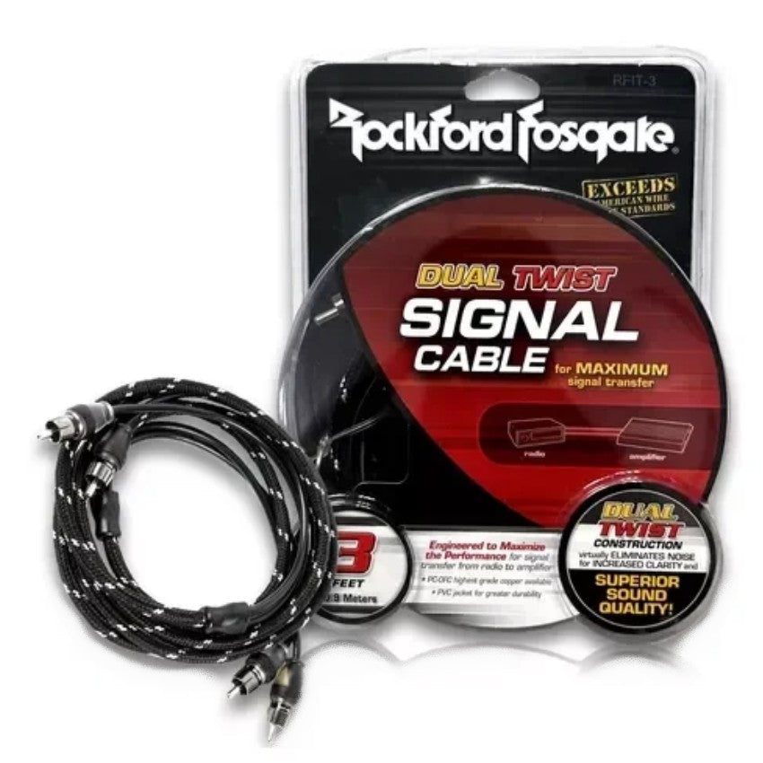 Rockford Fosgate Premium serie-RCA kabel