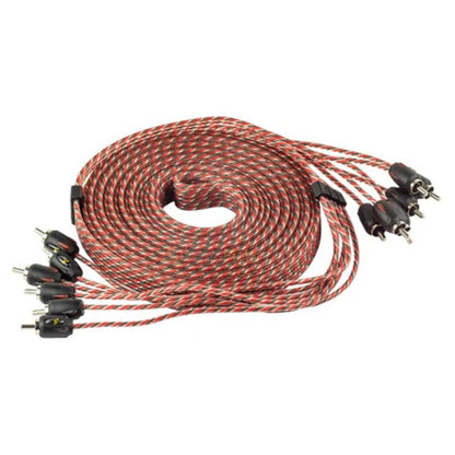 Stinger Electronics 4000-serie zeskanaals RCA kabel