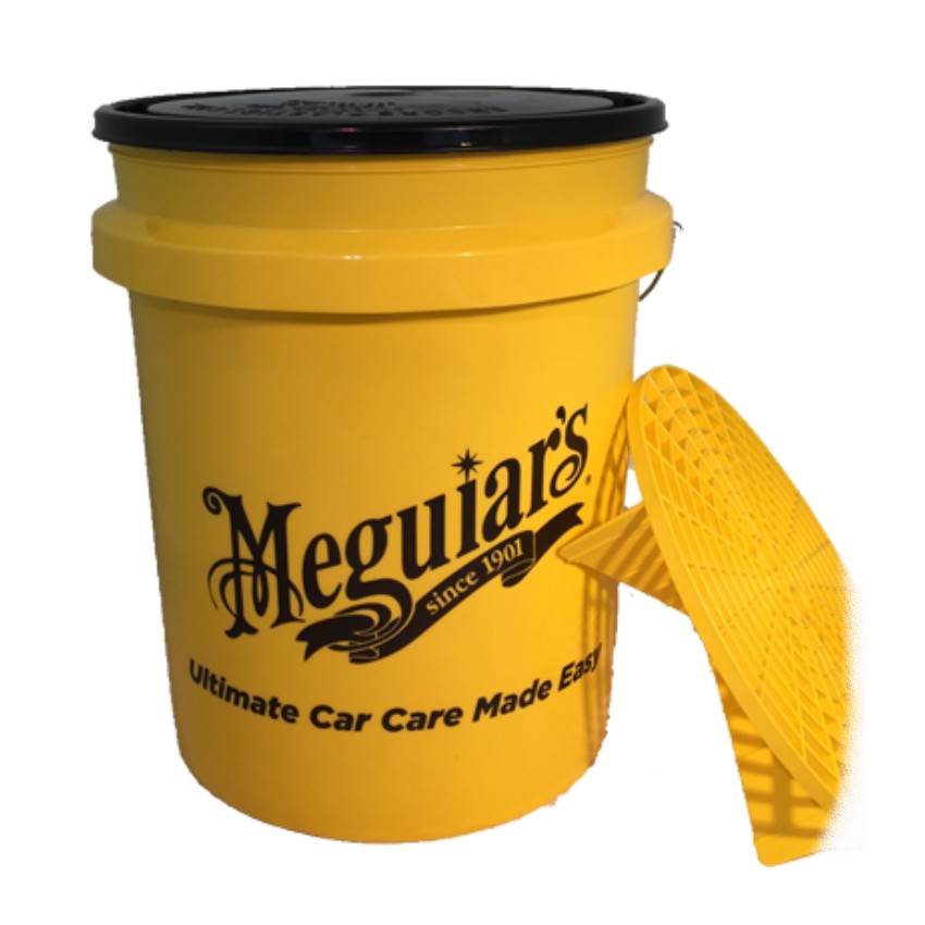 Meguiar’s Bucket + Lid + Grit Guard Ø 264 mm