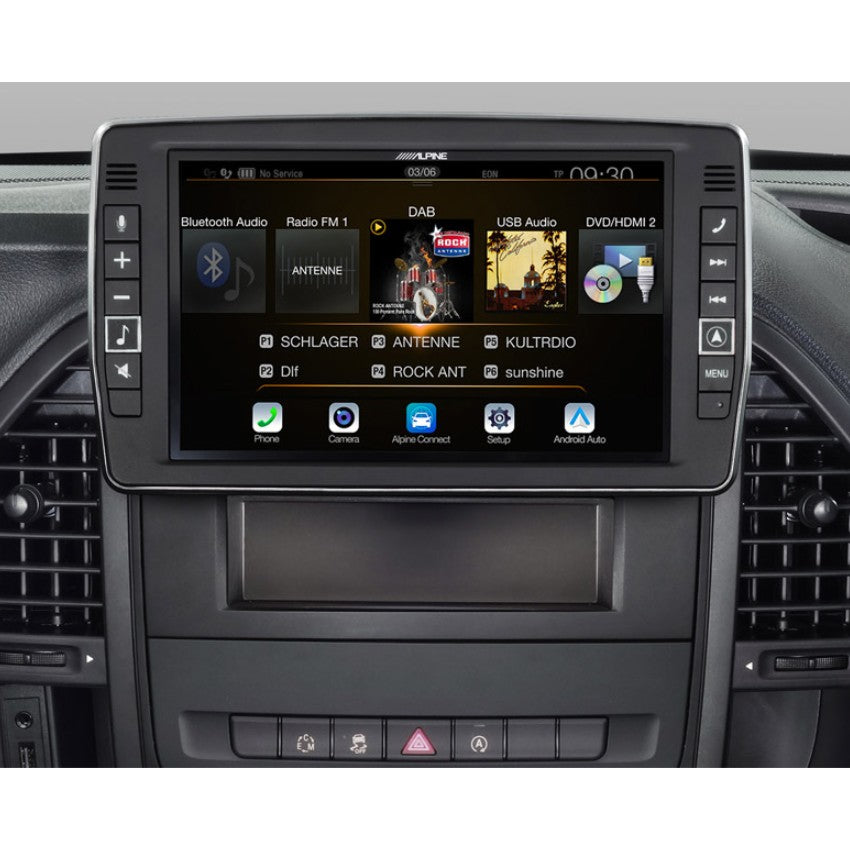 Alpine X903D-V447 navigatie systeem Mercedes Vito