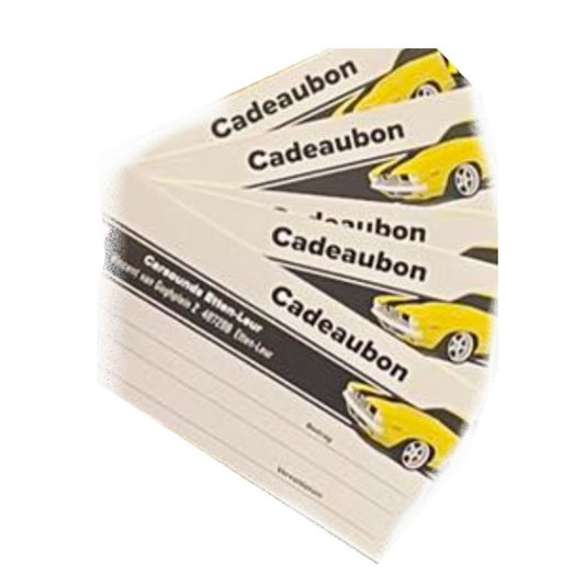 Kadobon € 15,00