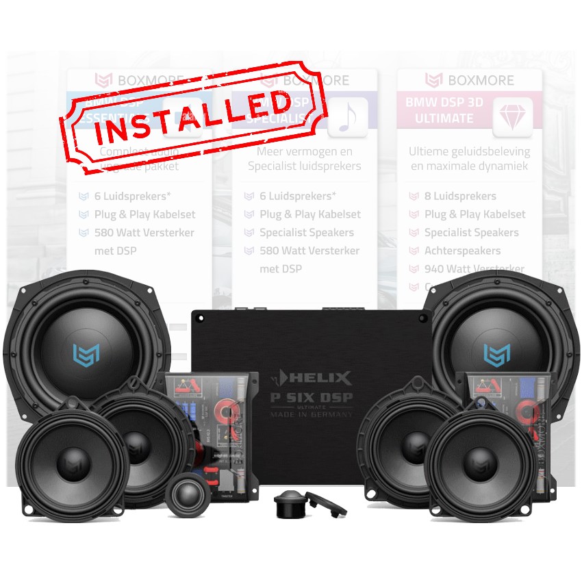 Boxmore BMW DSP 3D Ultimate Installed